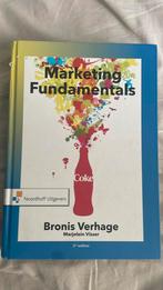 Bronis Verhage - Marketing fundamentals, Ophalen of Verzenden, Zo goed als nieuw, Bronis Verhage; Marjolein Visser, Management