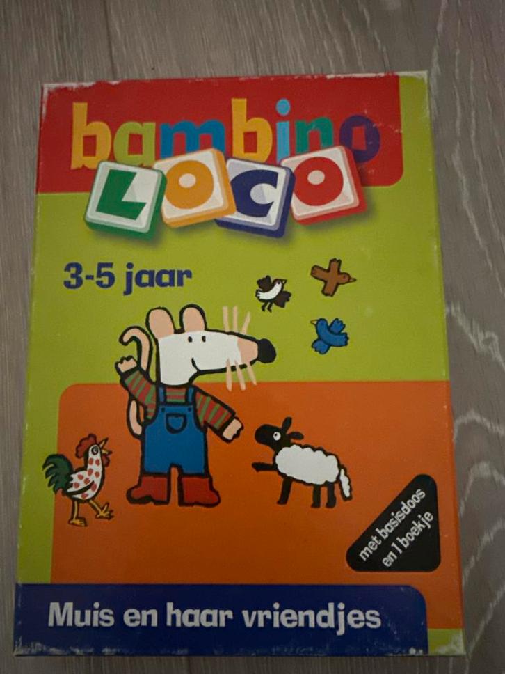 Bambino Loco Muis en haar vriendjes, Kinderen en Baby's, Speelgoed | Kinderpuzzels, Gebruikt, 2 tot 4 jaar, 10 tot 50 stukjes