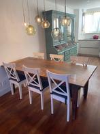 Teakhouten eettafel, Ophalen, Gebruikt, Klassiek, Teakhout