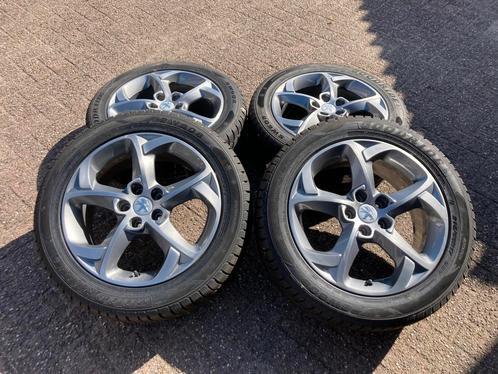 17 inch originele Peugeot 508 velgen + winterbanden 5x108, Hobby en Vrije tijd, Modelbouw | Radiografisch | Auto's, Zo goed als nieuw