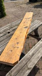 Eiken Balk, Doe-het-zelf en Verbouw, Hout en Planken, Ophalen, Gebruikt, Eiken, 50 mm of meer