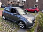 Suzuki Swift 1.3 5DRS 2006 Grijs, Auto's, Voorwielaandrijving, Stof, Zwart, 965 kg