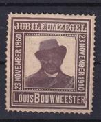 X160A) vignet Louis Bouwmeester 1860-1910 zeldzaam, Ophalen of Verzenden, T/m 1940, Postfris