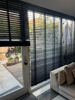 Zwart/bruine houten luxaflex, Ophalen, Zo goed als nieuw, Zwart, 200 cm of meer