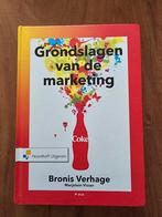 Bronis Verhage - Grondslagen van de marketing, Ophalen of Verzenden, Zo goed als nieuw, Bronis Verhage; Marjolein Visser