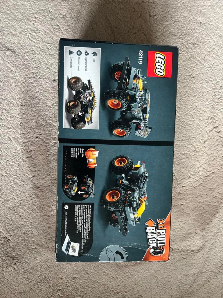 Lego Technic 42119 Monster Jam Max-D 2-in-1 Nieuw, Ophalen of Verzenden, Nieuw, Complete set, Lego