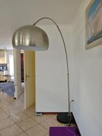 Staande lamp, boog, Ophalen, Zo goed als nieuw, Metaal, 75 cm of meer