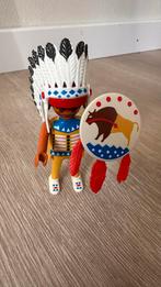 Playmobil Indiaan met schild, Ophalen of Verzenden, Zo goed als nieuw