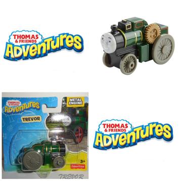 Nieuw Thomas de Trein Adventures, Trevor beschikbaar voor biedingen