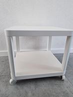 BIJZETTAFEL, Huis en Inrichting, Tafels | Bijzettafels, Minder dan 55 cm, Vierkant, Zo goed als nieuw, Hout