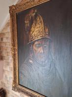 Groot oud schilderij, Ophalen of Verzenden