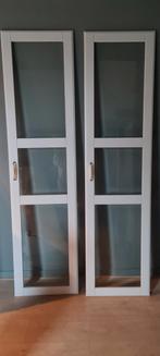 2x tyssedal deuren ikea pax kast, Huis en Inrichting, Ophalen, 50 tot 100 cm, 25 tot 50 cm, Glas