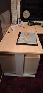 Bureau 160x80 cm - Perfect voor thuiswerk!, Huis en Inrichting, Bureaus, Ophalen, In hoogte verstelbaar, Gebruikt, Bureau