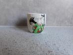 Sake kopje 60 ml. Japans Geisha Kimono Groen Rode Ster, Antiek en Kunst, Ophalen of Verzenden