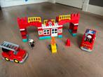 Lego Duplo brandweerkazerne 10593, Kinderen en Baby's, Speelgoed | Duplo en Lego, Ophalen of Verzenden, Zo goed als nieuw, Duplo