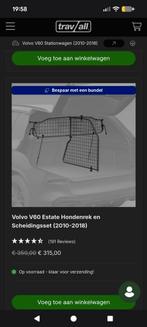 Travall hondenrek, Volvo V60 tm 2018, Auto diversen, Auto-accessoires, Ophalen, Zo goed als nieuw