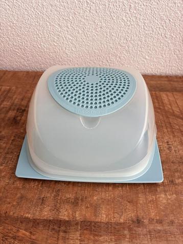 Tupperware Cheesmart kaasdoos ong. 20 cm. PRIMA staat. beschikbaar voor biedingen