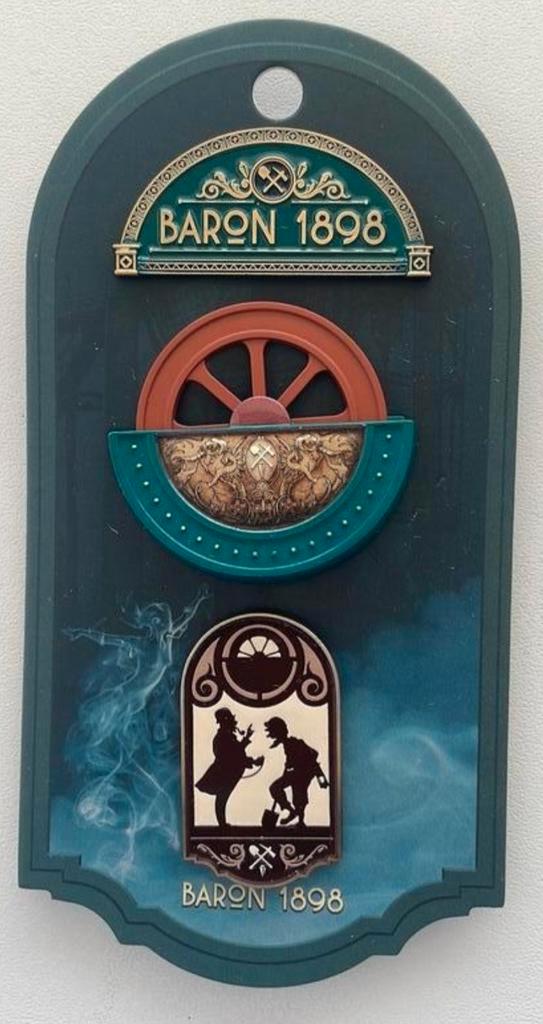 Efteling Baron 1898 Pin Set - Nieuw!, Verzamelen, Efteling, Nieuw, Overige typen, Ophalen
