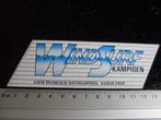 sticker WindSurf kampioen maandblad waterkampioen anwb, Verzenden, Zo goed als nieuw, Bedrijf of Vereniging