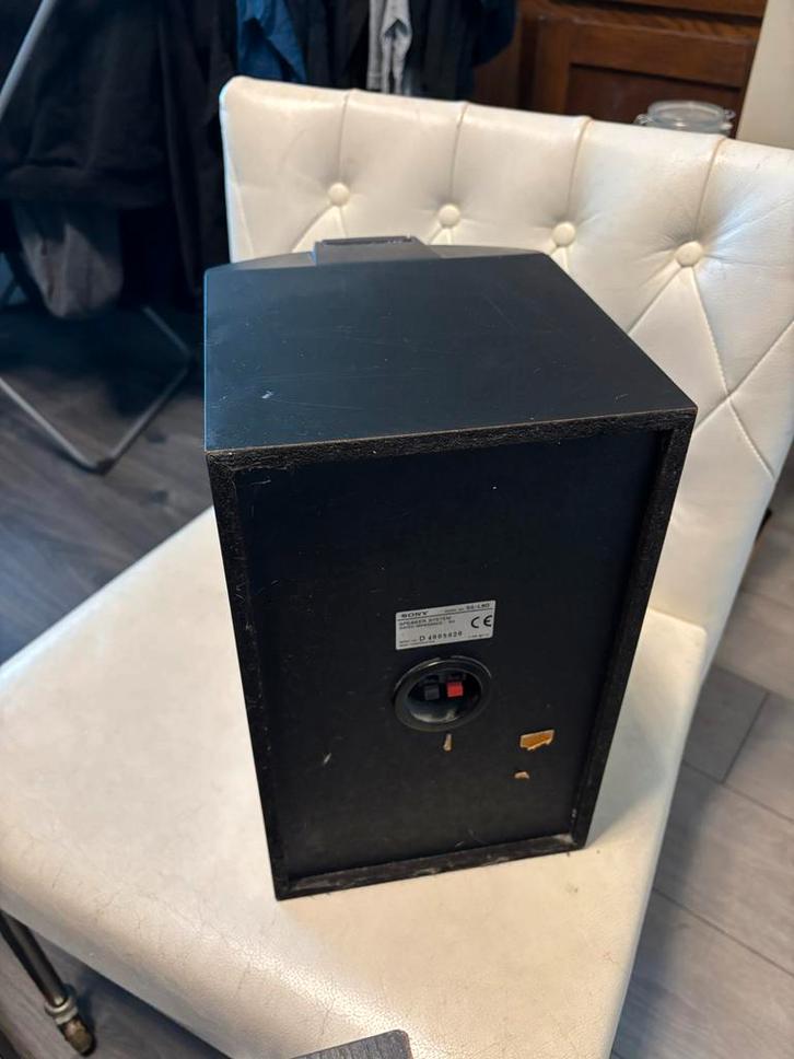 2x Sony 2-weg Thuisspeaker - SS-L80, Audio, Tv en Foto, Luidsprekers, Gebruikt, Front, Rear of Stereo speakers, Minder dan 60 watt