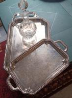 set van 2 hele oude brocante dienbladen, Ophalen of Verzenden