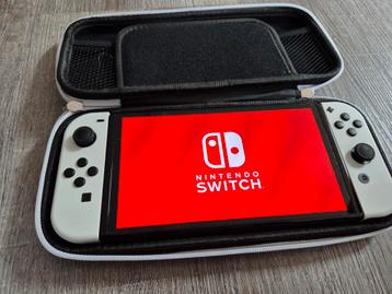 NINTENDO SWITCH OLED | 512 GB + OPBERGTAS & OPLADER beschikbaar voor biedingen