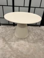 Eettafel rond beton Cire beige 120cm, Overige materialen, Rond, Ophalen of Verzenden, Zo goed als nieuw