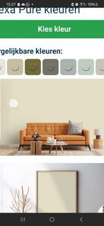 Sikkens Muurverf in Pistach- Roet & Nicotine Dekkend, 5 tot 10 liter, Wit, Nieuw, Ophalen of Verzenden