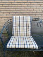 Tuinkussens - Zo goed als nieuw - Ruitmotief - 4 stuks, Ophalen, Zo goed als nieuw, Overige materialen