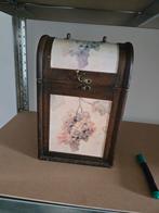 Vintage houten doos, Ophalen of Verzenden