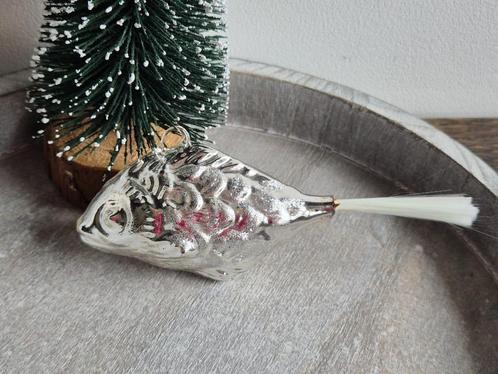 Vintage kerstbal visje met staart 440, Diversen, Kerst, Gebruikt, Ophalen of Verzenden