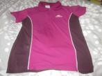 Mooi cyclaam/aubergine/wit shirtje Lacoste Sport 38 zgan, Lacoste, Ophalen of Verzenden, Zo goed als nieuw, Maat 38/40 (M)
