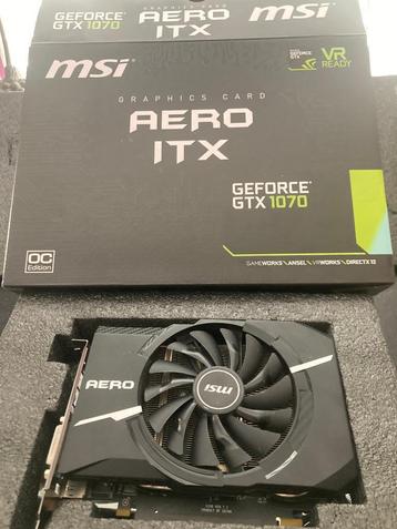 MSI GTX 1070 Aero ITX 8G OC  beschikbaar voor biedingen