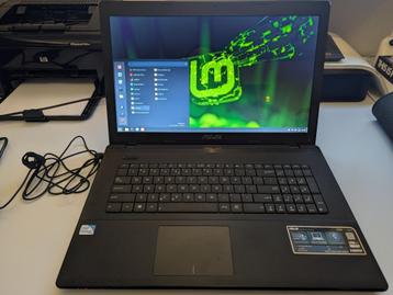 Asus X75A 17" Linux Mint | Intel 2020M 120GB 8GB beschikbaar voor biedingen