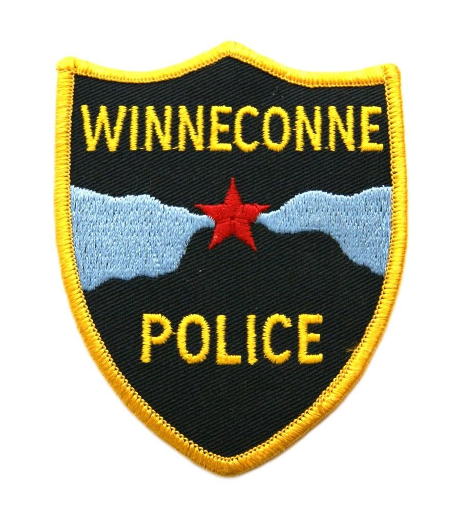 Patch / Embleem USA Police Winneconne WI, Ophalen of Verzenden, Marechaussee, Amerika, Embleem of Badge