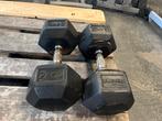 2 x 24 kg eleiko hexa dumbells dumbell set gewichten, Ophalen, Eleiko, Dumbbell, Gebruikt