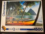 Sealed! 1500 pieces jigsaw puzzle Clementoni St.Lucia, Nieuw, Ophalen of Verzenden, 500 t/m 1500 stukjes