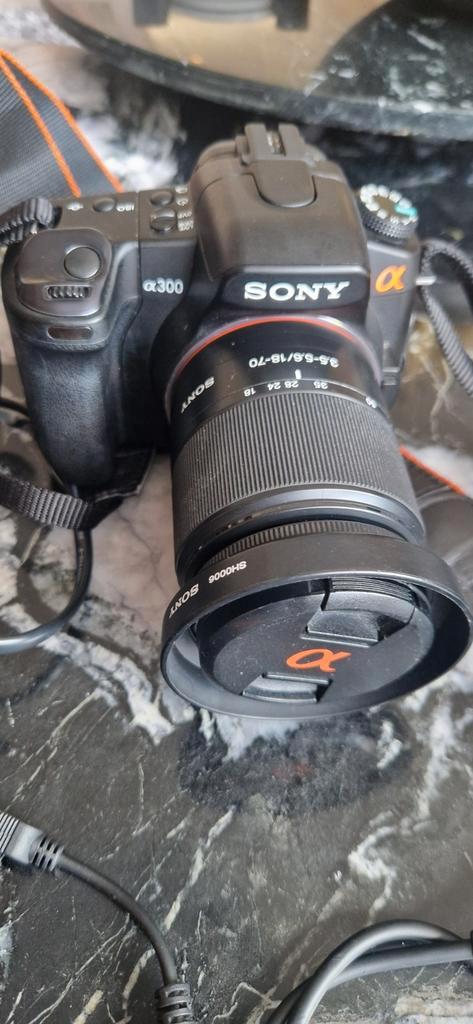 Sony a300 uitgebreide set, Audio, Tv en Foto, Fotocamera's Digitaal, Zo goed als nieuw, Sony, 8 keer of meer, Ophalen