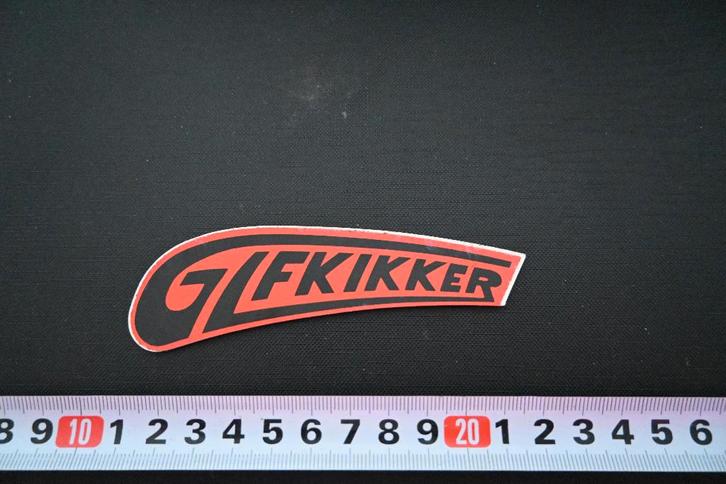 sticker GIFKIKKER *, Verzamelen, Stickers, Zo goed als nieuw, Ophalen