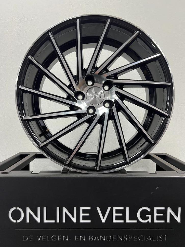 Set 20 inch ZX1 5x112 ET40 velgen Audi A6 Q3 Q5 Mercedes, Auto-onderdelen, Banden en Velgen, Velg(en), All Season, 20 inch, 255 mm