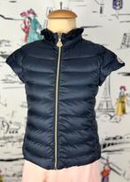 Moncler navy bodywarmer met roesjes kraag maat 5 origineel, Kinderen en Baby's, Kinderkleding | Maat 110, Meisje, Moncler, Gebruikt