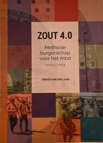 Zout 4.0 Burgerschap MBO, Ophalen of Verzenden, Zo goed als nieuw, MBO, Jeroen van der Laan