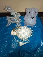 Kerstverlichting dieren en bol, Diversen, Kerst, Ophalen of Verzenden, Zo goed als nieuw