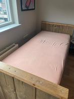 Steigerhouten 1-persoonsbed 90x200, Ophalen, Gebruikt, 90 cm, Eenpersoons