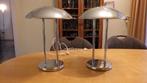 twee vintage metalen tafellampen van Ikea, Huis en Inrichting, Lampen | Tafellampen, Ophalen of Verzenden, Gebruikt, Metaal, Minder dan 50 cm