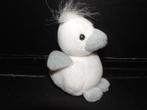 MOOI EENDJE KLEIN VELOURS WIT MET GRIJZE SNAVEL VLEUGELS, Verzenden, Nieuw, Overige typen