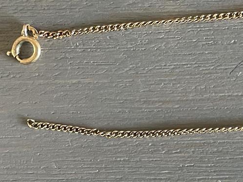 gebroken GOUDEN KETTING 8 krt - WD014, Sieraden, Tassen en Uiterlijk, Kettingen, Gebruikt, Goud, Goud, Ophalen of Verzenden