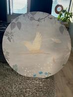 Poes Pas Muurcirkel - Morning Bird, Ophalen, Nieuw, Print, Minder dan 50 cm