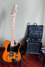 Complete set, Squier Telecaster, Roland Gr-30, Versterker., Muziek en Instrumenten, Ophalen, Gebruikt, Fender