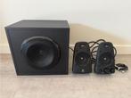 Logitech speakers Z623 2.1 subwoofer, Ophalen, Zo goed als nieuw, Audiokanaal 2.1, Logitech